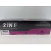Mexitop 2 in 1 Ionic Hair Straightener Brush Dual Voltage Sealed Box