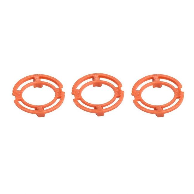 Maxmartt Norelco Retaining Ring for 9000,3PCS Orange Blade Retaining Rings for Norelco Series 7000 9000 RQ12 Models