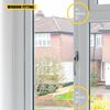 X4 Home Secure™ Sash Jammers - Extra Security Locks for uPVC Window & Doors - White