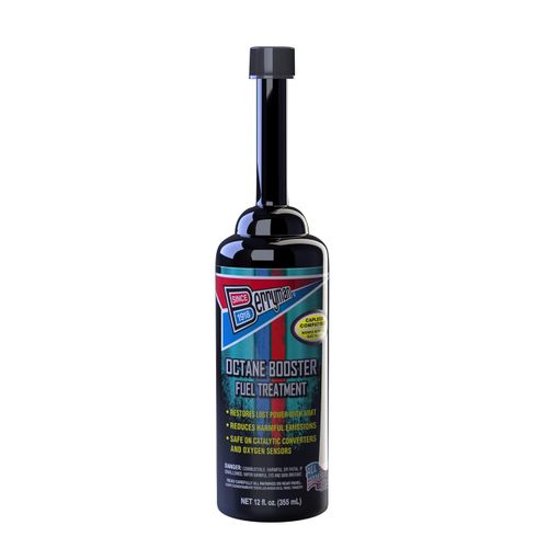 Berryman Products 1512 Octane Booster Fuel Treatment Pour-in Long-Neck Bottle Capless Tank Compatible, 12-Ounce