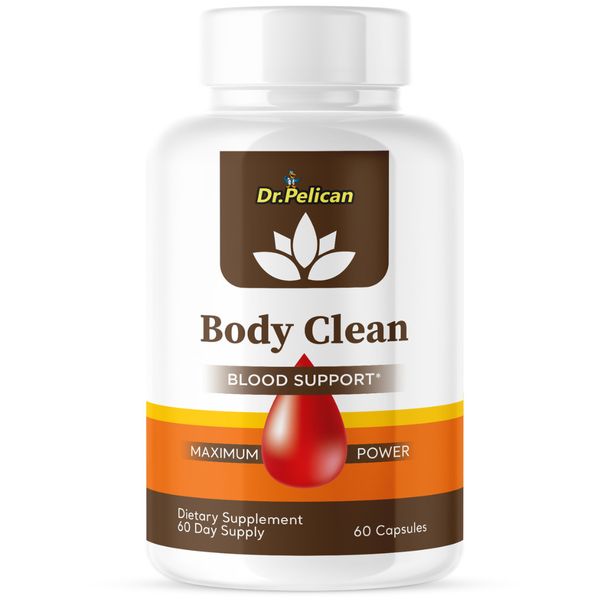 Body Clean- Blood Support- 60 Capsules