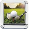 NewCharms Golf Driver and Ball Square Purse Hanger