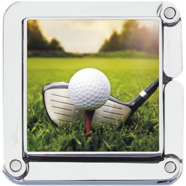 NewCharms Golf Driver and Ball Square Purse Hanger