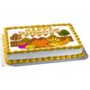 Thanksgiving Pumpkin Patch Party Edible Image Sheet Cake