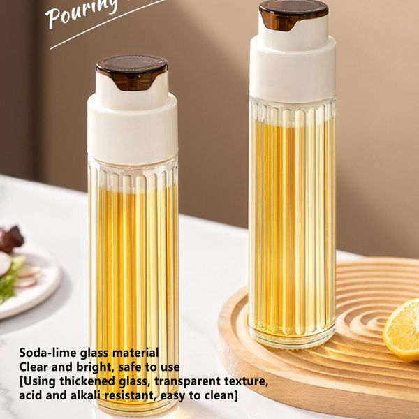 Oil Dispenser Glass Automatic Soy Sauce Container Kitchen Kitchen Accessories