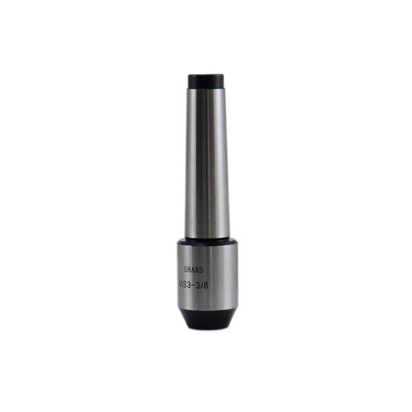 Shars 3/8" MT3 Precision End Mill Tool Holder Adapter, 3/8"-16 Drawbar End 202-1225