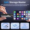 SSK 1TB SSD External Drive Up to 1000MB/s,Type C+USB A External Solid State Drives USB 3.2 Gen 2 Portable SSD for iPhone 15/PS4/Android Phone/Tablet/Windows/Mac