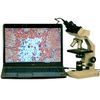 AmScope 40X-1000X Binocular Compound LED Microscope + Digital Eyepiece Camera