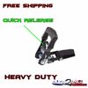 Tie Down Ratchet Strap Set Quick Release Motorcycle Trailer Truck Moving Van