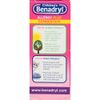 Childrens Benadryl Allergy Plus Congestion Grape Flavored Liquid 4 fl oz. Box - 24 per case.
