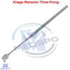 Surgical Knapp Retractor Three Prong Hook Sharp Ophthalmic Surgery Instruments