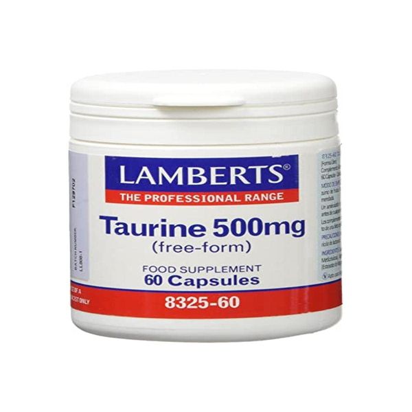 Lamberts Taurine 500 mg – 60 Capsules