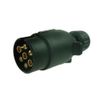 Maypole 021 7-Pin Plug , Black