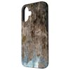 Brown And Blue Abstract Art Design Case for iPhone 16