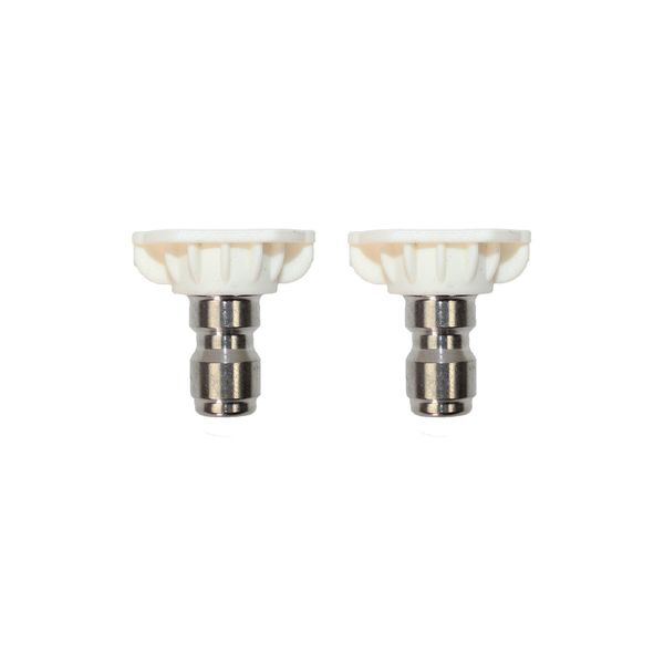 2-Pack Universal Generator Parts White Pressure Washer Nozzle(40°)