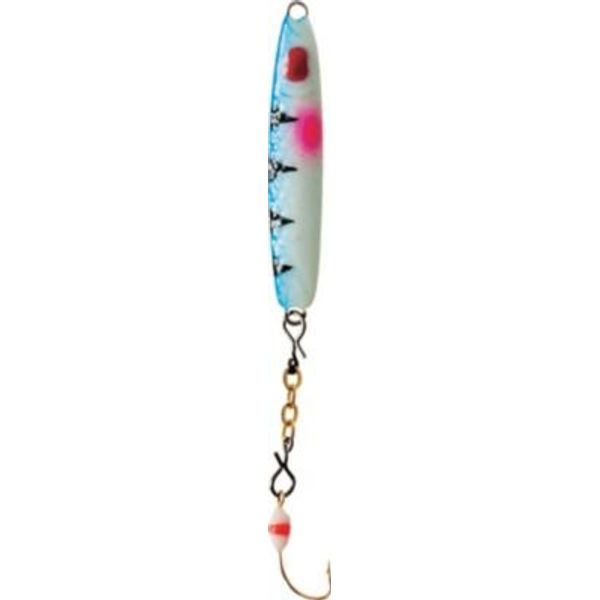 Speed Spoon, 1/8 Oz, Size 8S, Glow Rainbow Tiger