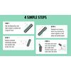 Mat's Beard Bar® & Holder Pro (V2.0) - FLEXIBLE - Made in USA - Clean Up Beard Trimmings from Sinks and Countertops After Shaving - Best Gifts For Men