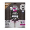 Kao Quickle Handy Replacement Sheet, Black, 1 Pack (6 Pieces) [x10 Sets]