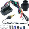 ADJUSTABLE ELECTRIC FAN CONTROLLER THERMOSTAT TEMP SWITCH 44MM 1.75 HOSE ADAPTER