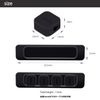 DRM Cable Holder Magnetic Lightning Cable USB-C Cable Micro USB Cable Organizer Desk Handy Goods (Black)