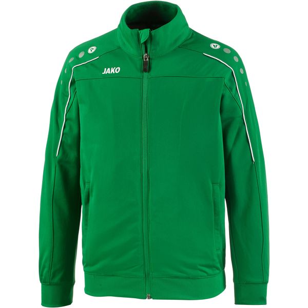 JAKO Kinder Polyesterjacke Classico, sportgrün, 116, 9350