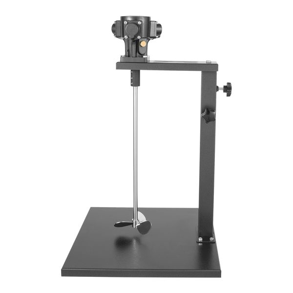 Pneumatic Paint Mixer, 5 Gallon Paint Mixer Stirring Tool, Stainless Steel Automatic Agitator Dispenser, 1/4HP Paint Shaker Air Agitator, for Viscous Liquid Ink, Cement, Chemicals Mixing and blending