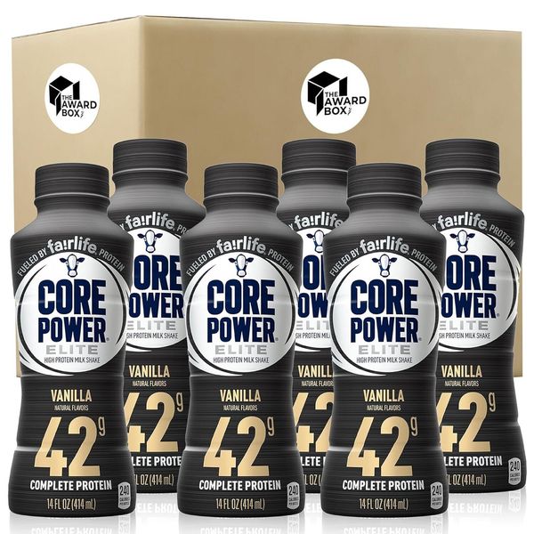 Core Power Elite Failrlife High Protein Shakes Vanilla 6 Pack (42 Grams)