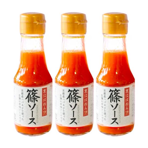 Shino Farm Kyoha Haruro Shino Sauce, 3.4 fl oz (100 ml) x 3 Bottles