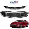 For Chevrolet Malibu 2016-2018 Front Bumper Upper&Lower Grille ABS Plastic Grill