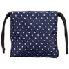Bicycle Basket Cover Back Basket Navy Dot