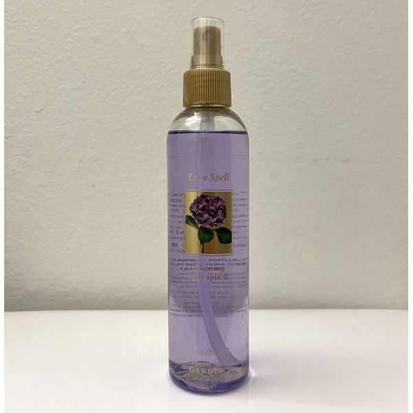 Victorias Secret Garden Love Spell Silkening Body Splash Vintage 8 oz • 98% Full