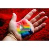 Pack 3 Progress Pride Lapel Pin Brooches Pins Flag badge Brooch Badges (Progress Pride)