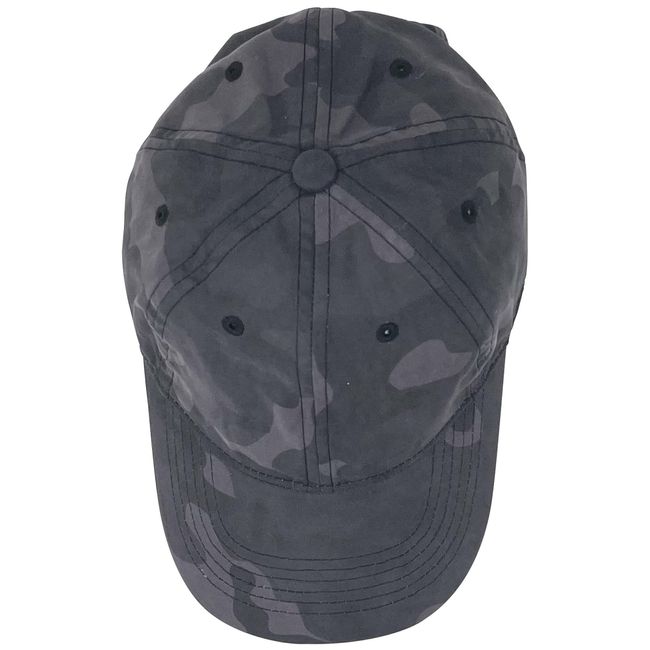 CURL REVOLUTION Women’s Cap – 100% Satin Liner for Hair Protection – Adjustable-Low Profile-6 Panel - Designed in The USA (Black Camo)