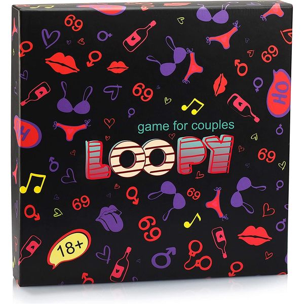 LOOPY: Unique Couples Game to Deepen Connections & Spark Joyful Adventures Together - Provocative Board Game and Gift for Him and Her to Spice Up Your Love Life