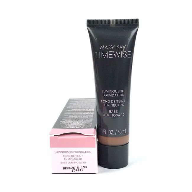 MARY KAY TIMEWISE LUMINOUS 3D FOUNDATION~BRONZE W 150!