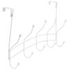 Home Basics 5-Hook White Door Hanging Rack