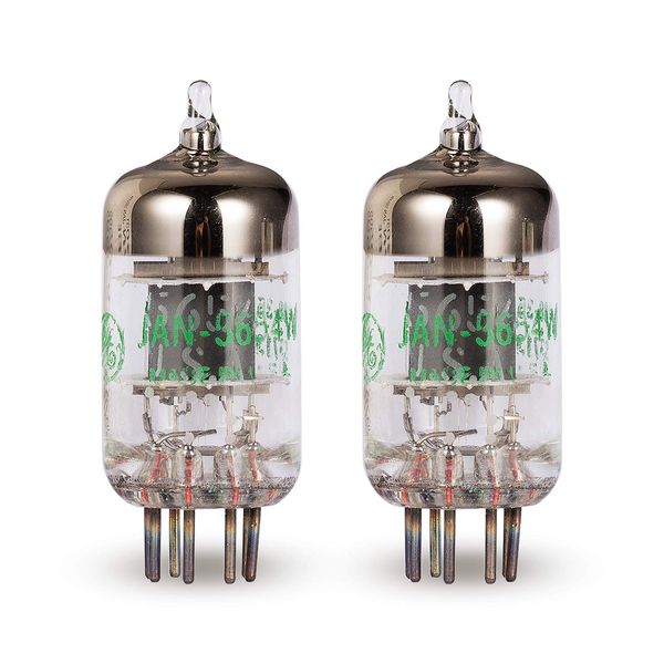 Matched Pair 7-Pin GE JAN 5654W Vacuum Tubes Upgrade for 6AK5/6J1/6Ж1/ EF95/6J1P