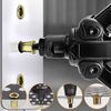 1450PCs Metric Rivets Kit Rivnut Tool Flat Head Threaded Insert Nut Knurled Body