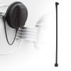 Akozon Fuel Cap Tether, Fuel Tank Cap Cable Replacement, Aluminium and ABS, Black, Car, ENGINE_COMPONENT_CAP