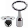 Basi 301V-10 Pin Key Silver, Multicoloured