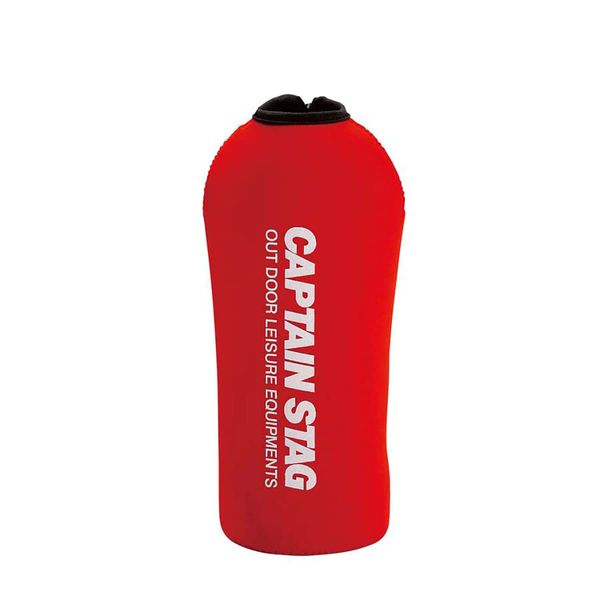 Captain Stag M-5435 Aluminum Bottle Cover for 900 (Red)