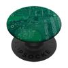 Motherboard Microchip Circuit Green IT Computer Background PopSockets Swappable PopGrip