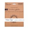 Vaessen Creative Embossing Folder, Wreath with Hearts, for Adding Texture and Dimension to Papercraft Projects, 15 x 15 cm