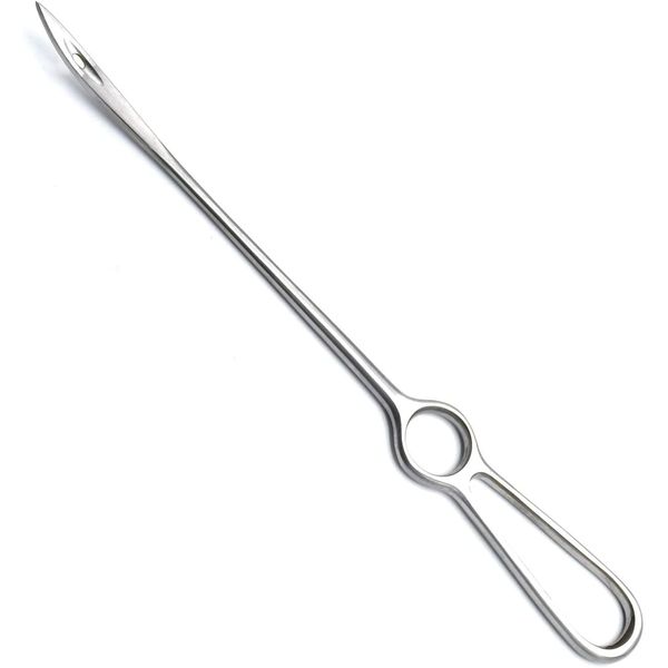G.S BUHNER Insertion Needle 11" Stainless Steel Prolapse Sheep Veterinary