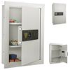 Fire Proof Electronic Wall Safe Lock Hidden Cash Jewelry Small Guns Key Security