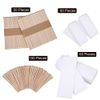 250 Pieces Wax Strips and Sticks Kit Includes Waxing Strips Hair Removal Cloth Wax Strips and Wooden Smooth Wax Applicator Sticks for Women Men Body Skin Hair Removal