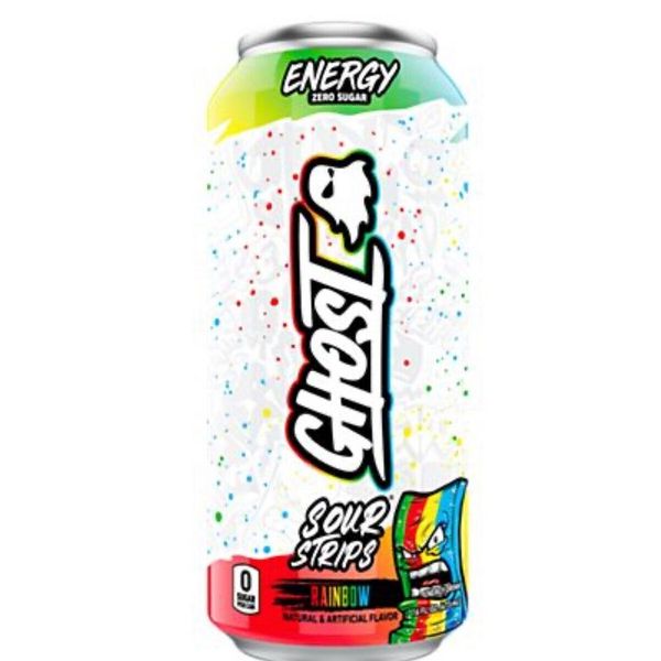 2023 NEW!! RARE! GHOST Energy Drink Sour Stripes * Limited Edition*  * Priced 👍