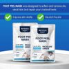 Pedicure Grade Foot Masks That Remove Dead Skin | Smooth and Soften Foot Peel mask for Dry Cracked feet Premium | Imperial Feet