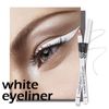 Ownest 12 Packs Professional Highlighter Eye Liner Pen, White Eyeliner Pencil Eye Liner Waterproof Long Lasting Eye Brighten