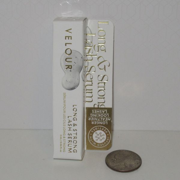 NEW Velour Lashes Long & Strong Lash Serum Travel 0.06oz 2ml